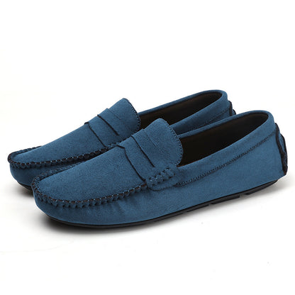 Men’s Dorell Soft-Suede Driving Loafers