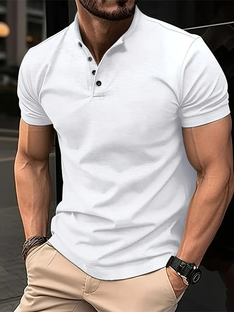 LORVENE Classic Cotton Polo