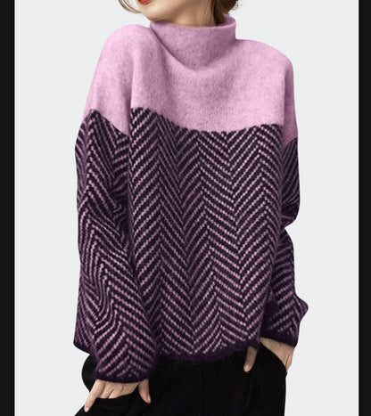 LORVENE Fine Knit High Neck