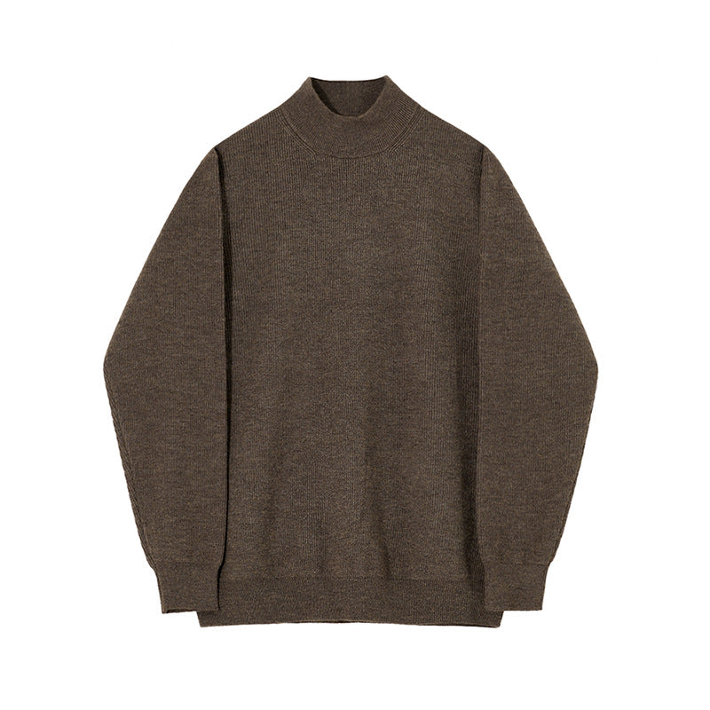 LORVENE Elegant High Neck Sweater