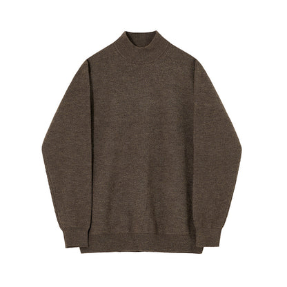 LORVENE Elegant High Neck Sweater