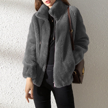 LORVENE Oversized Rib Cardigan