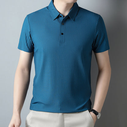 LORVENE Minimalist Polo Shirt