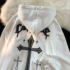 Lockerer Kapuzenpullover