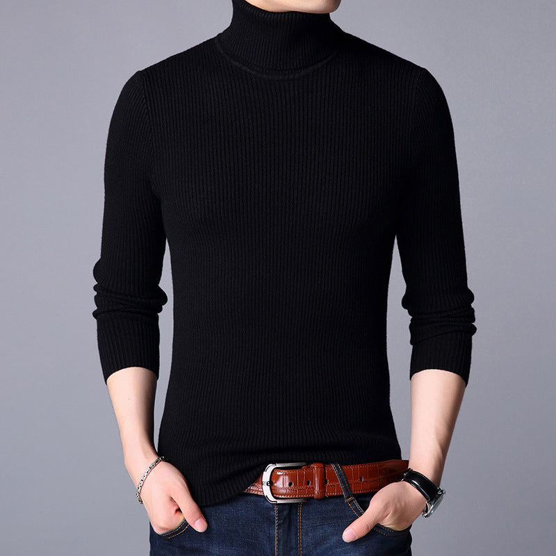 LORVENE Cashmere Wool Turtleneck Fine Knit
