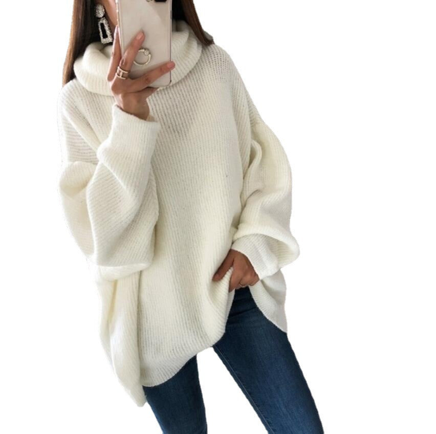 LORVENE Classic High Neck Sweater