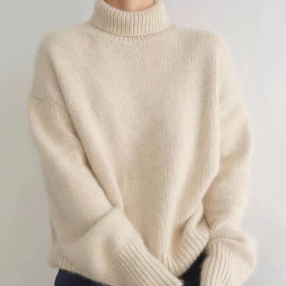 LORVENE Luxe Rib Turtleneck