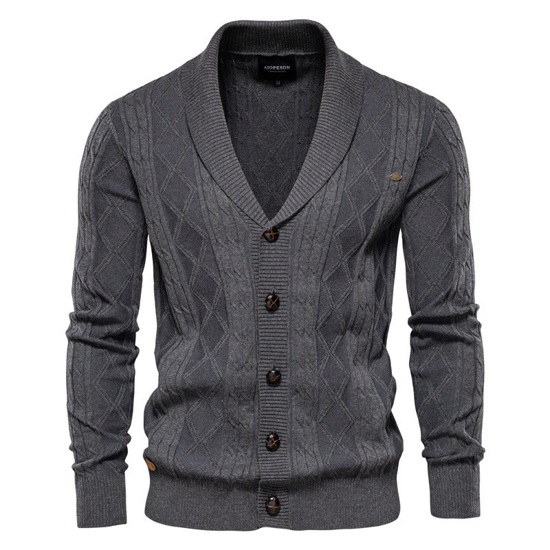 LORVENE Premium Texture Cardigan