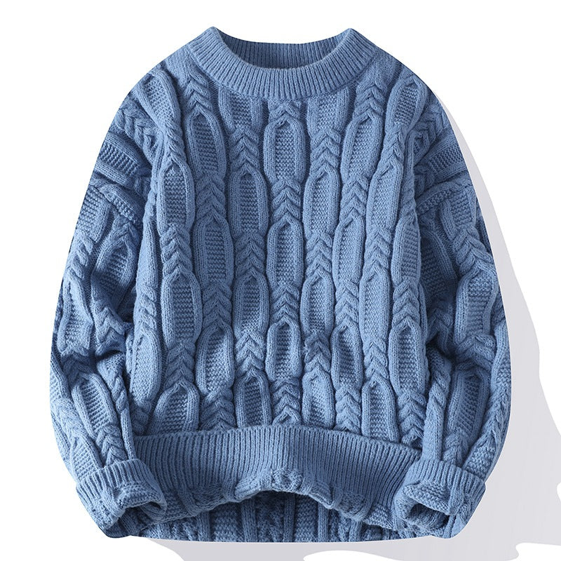 LORVENE Heritage Wool Turtleneck Sweater