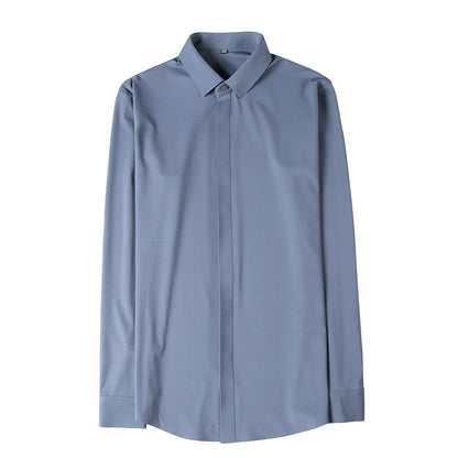 LORVENE Textured Formal Shirt