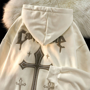 Lockerer Kapuzenpullover