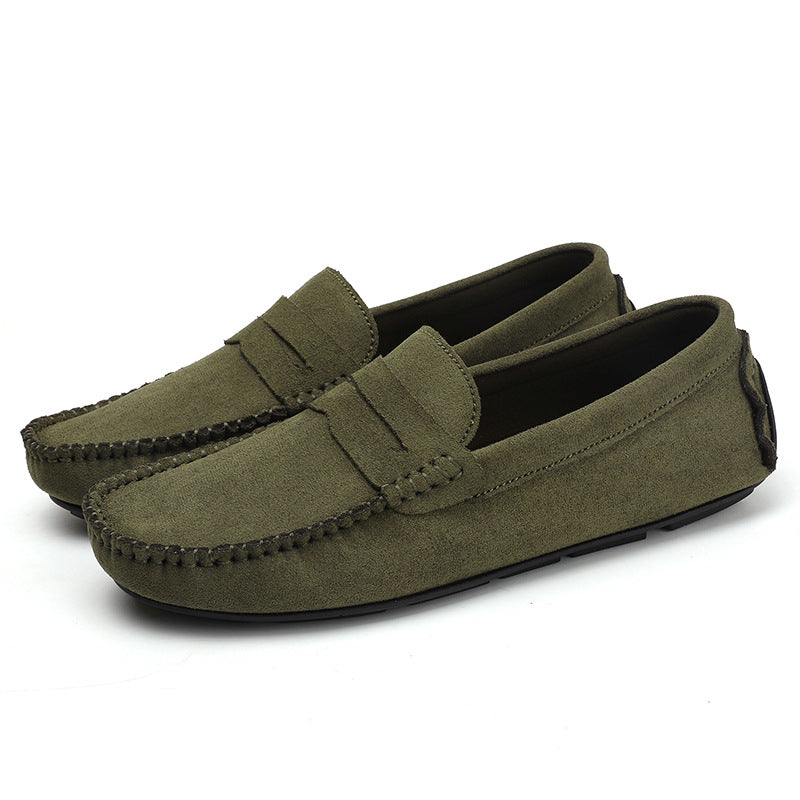 Men’s Dorell Soft-Suede Driving Loafers