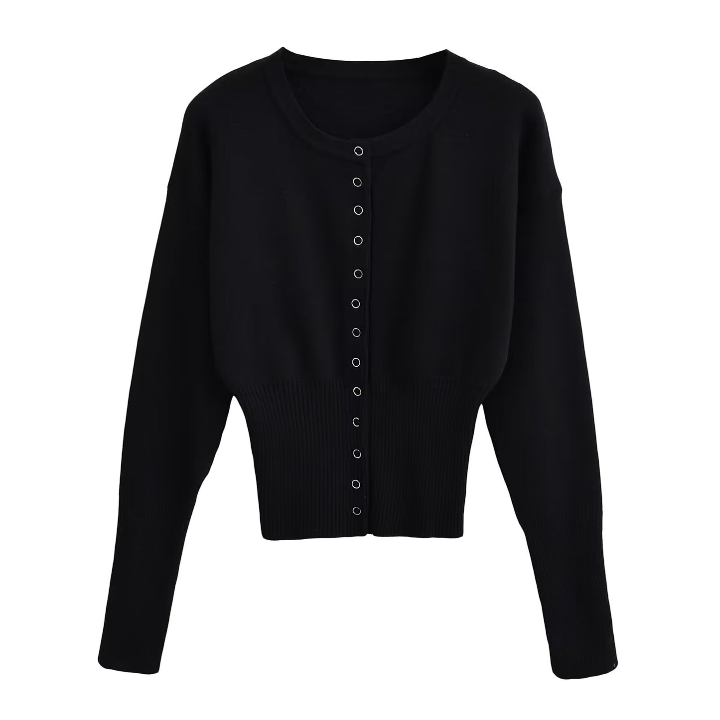 LORVENE Half Zip Knit Sweater