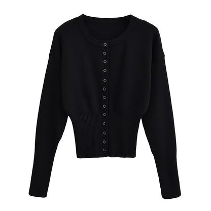 LORVENE Half Zip Knit Sweater