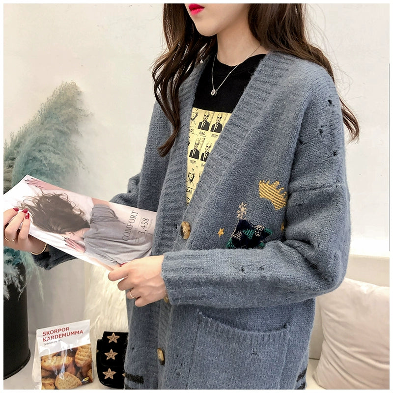 LORVENE Essential Knit Cardigan