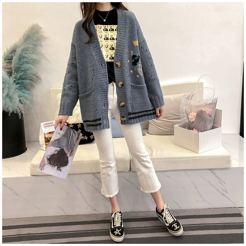 LORVENE Essential Knit Cardigan