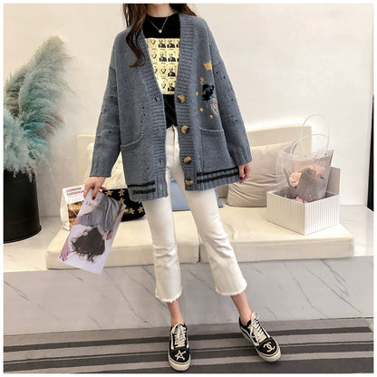 LORVENE Essential Knit Cardigan