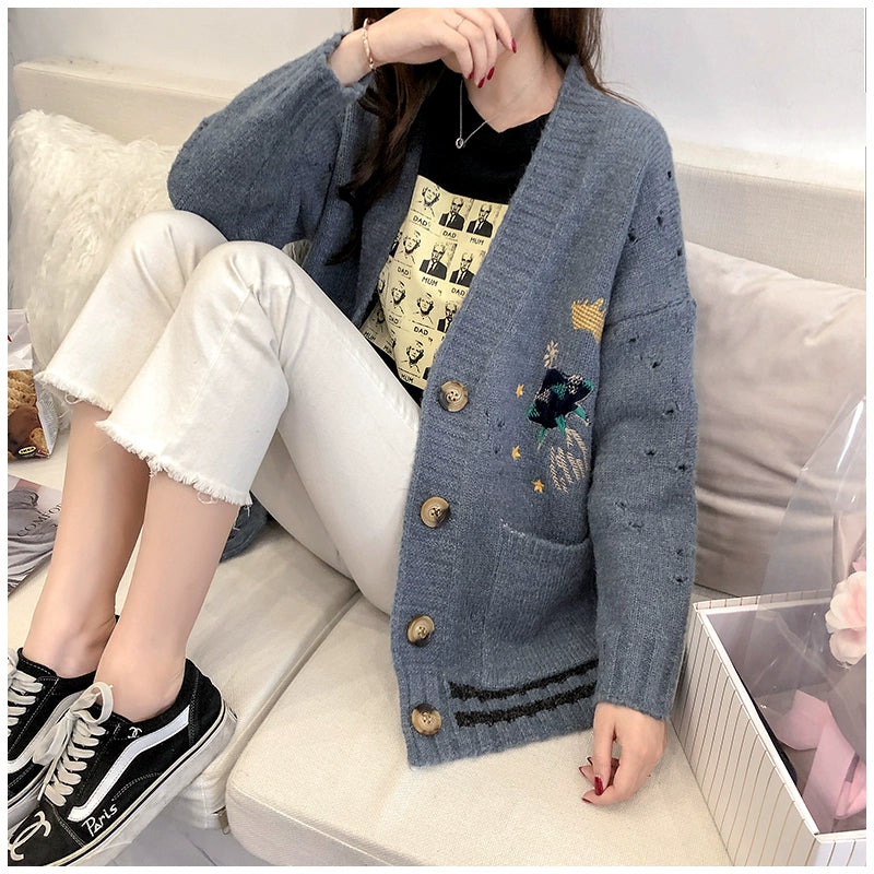 LORVENE Essential Knit Cardigan