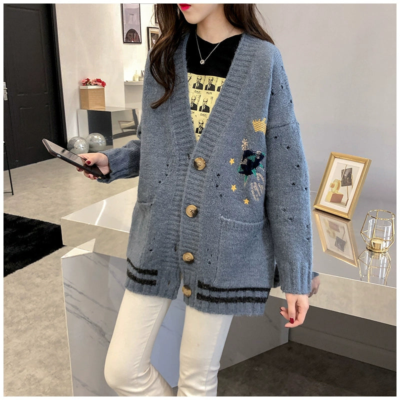 LORVENE Essential Knit Cardigan