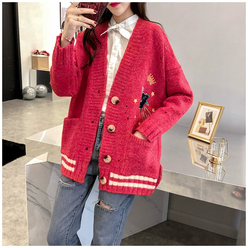 LORVENE Essential Knit Cardigan