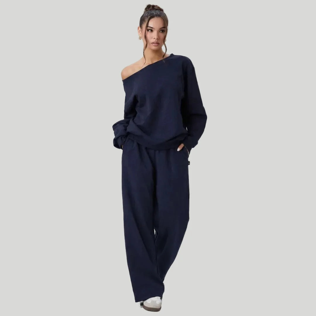 Casual Knit Sweat Set