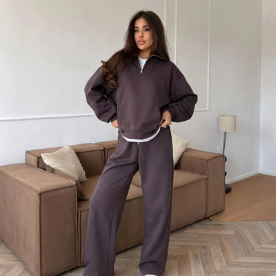 Strick-Loungewear-Set aus Baumwolle