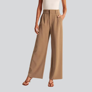 LORVENE Everyday Ease Pants, comfortable casual women's pants with a relaxed fit and elastic waistband.