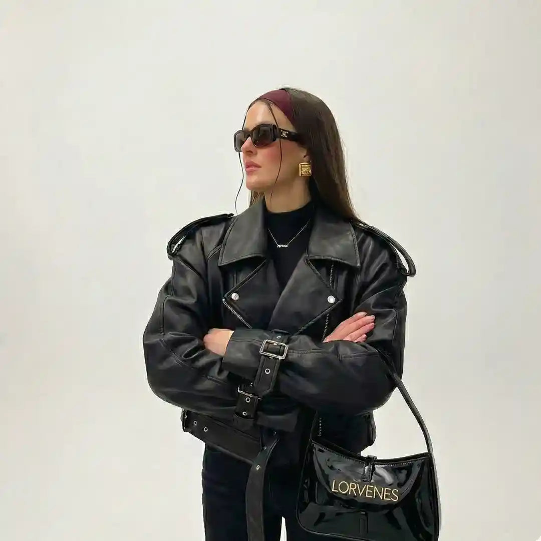 Zip Front Bomber Jacket