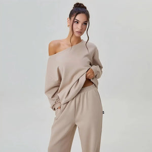 Casual Knit Sweat Set