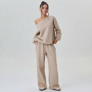 Casual Knit Sweat Set