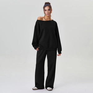 Casual Knit Sweat Set