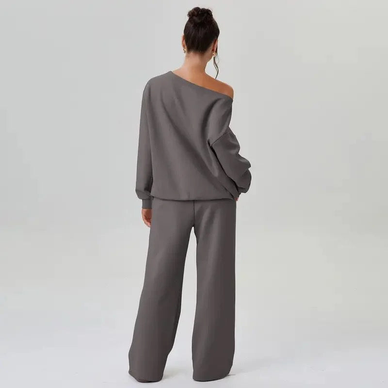 Casual Knit Sweat Set