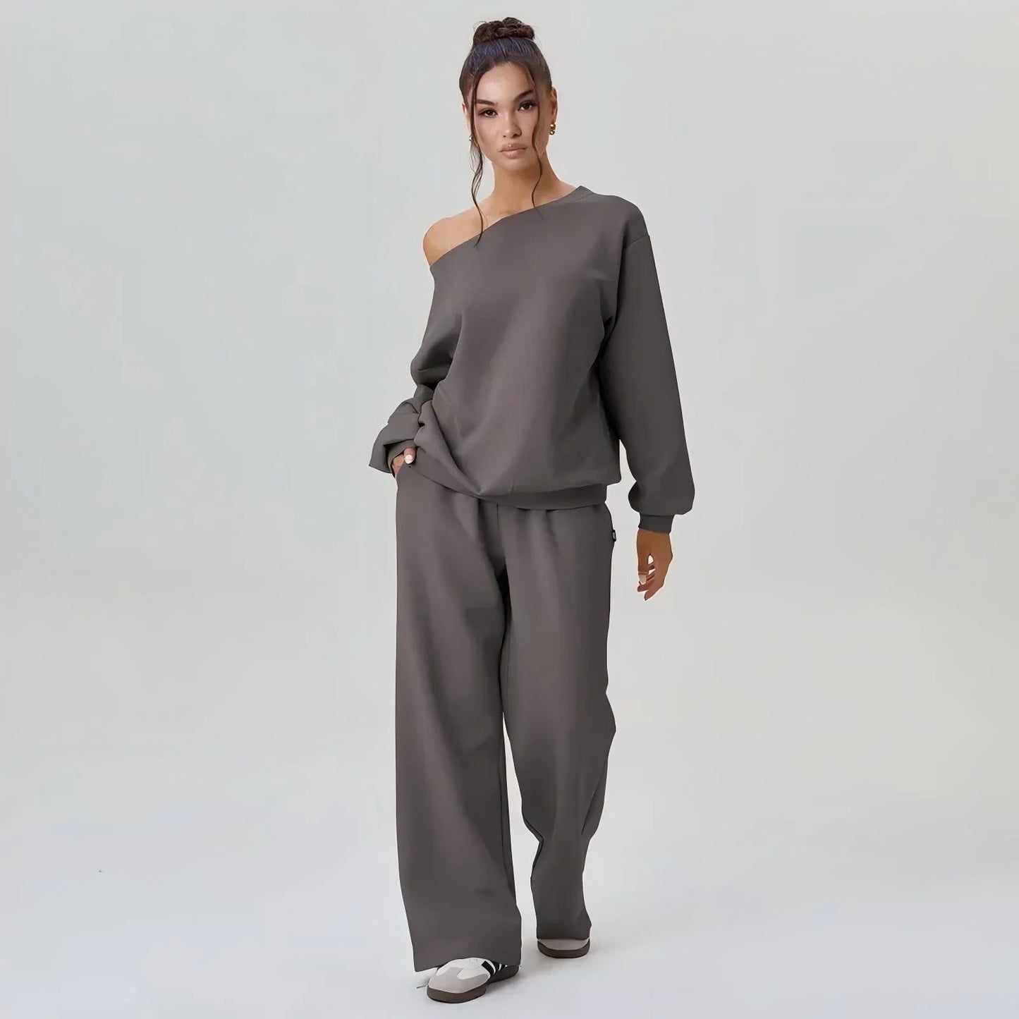 Casual Knit Sweat Set