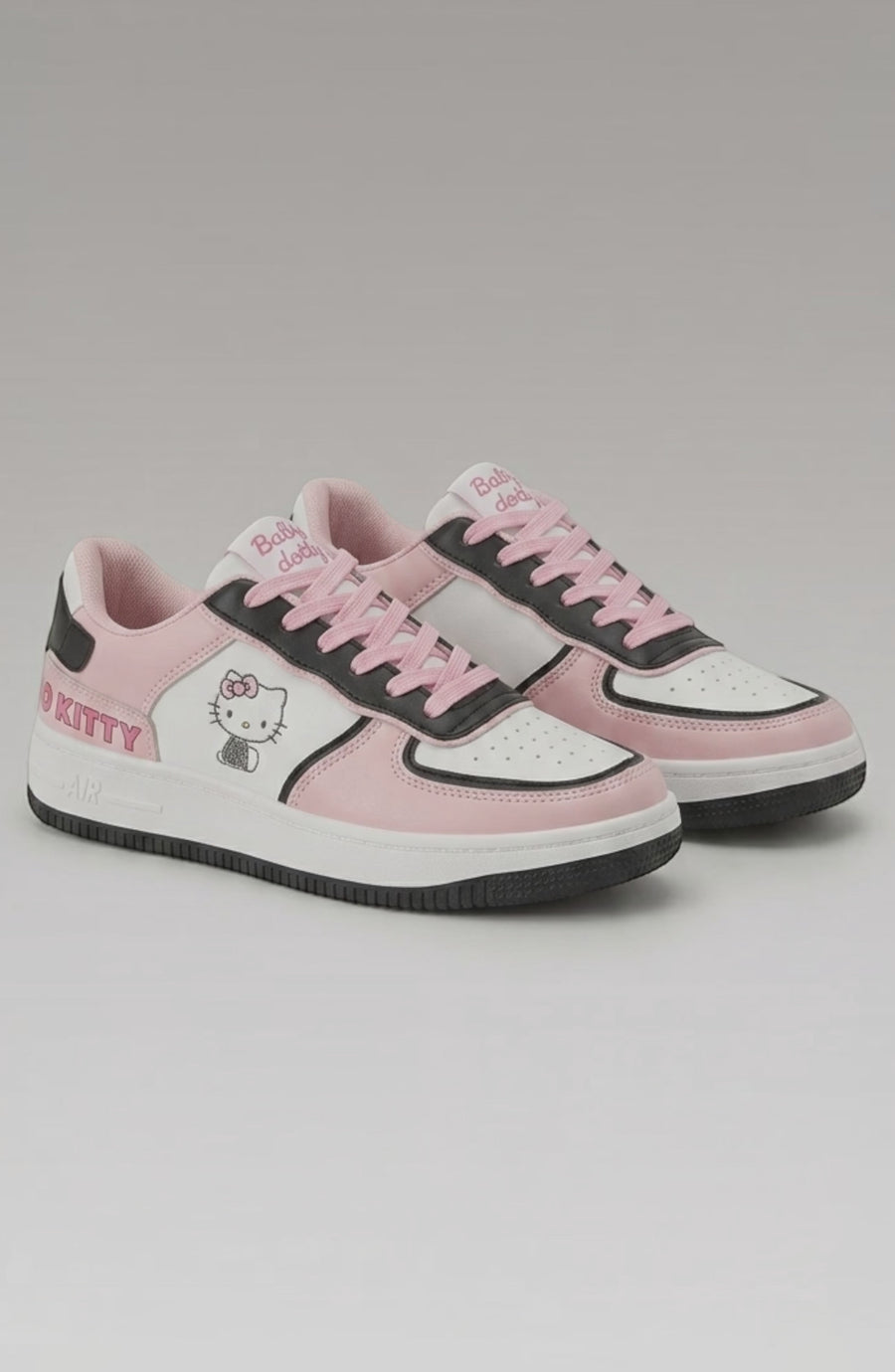 LORVENE Luxe Edge Sneakers featuring sleek design, white color, and stylish laces on a clean background