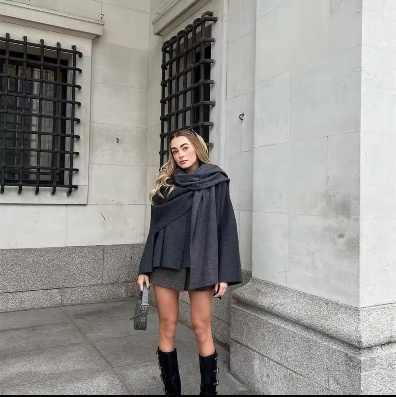 LORVENE Cozy Blanket Shawl