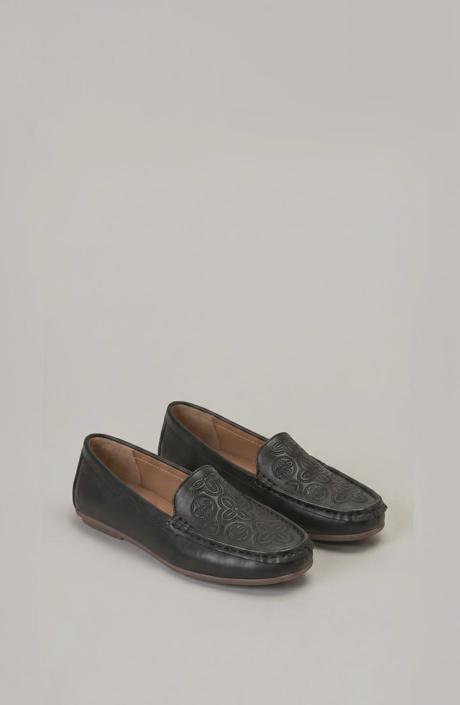 Embroidered Comfort Loafers