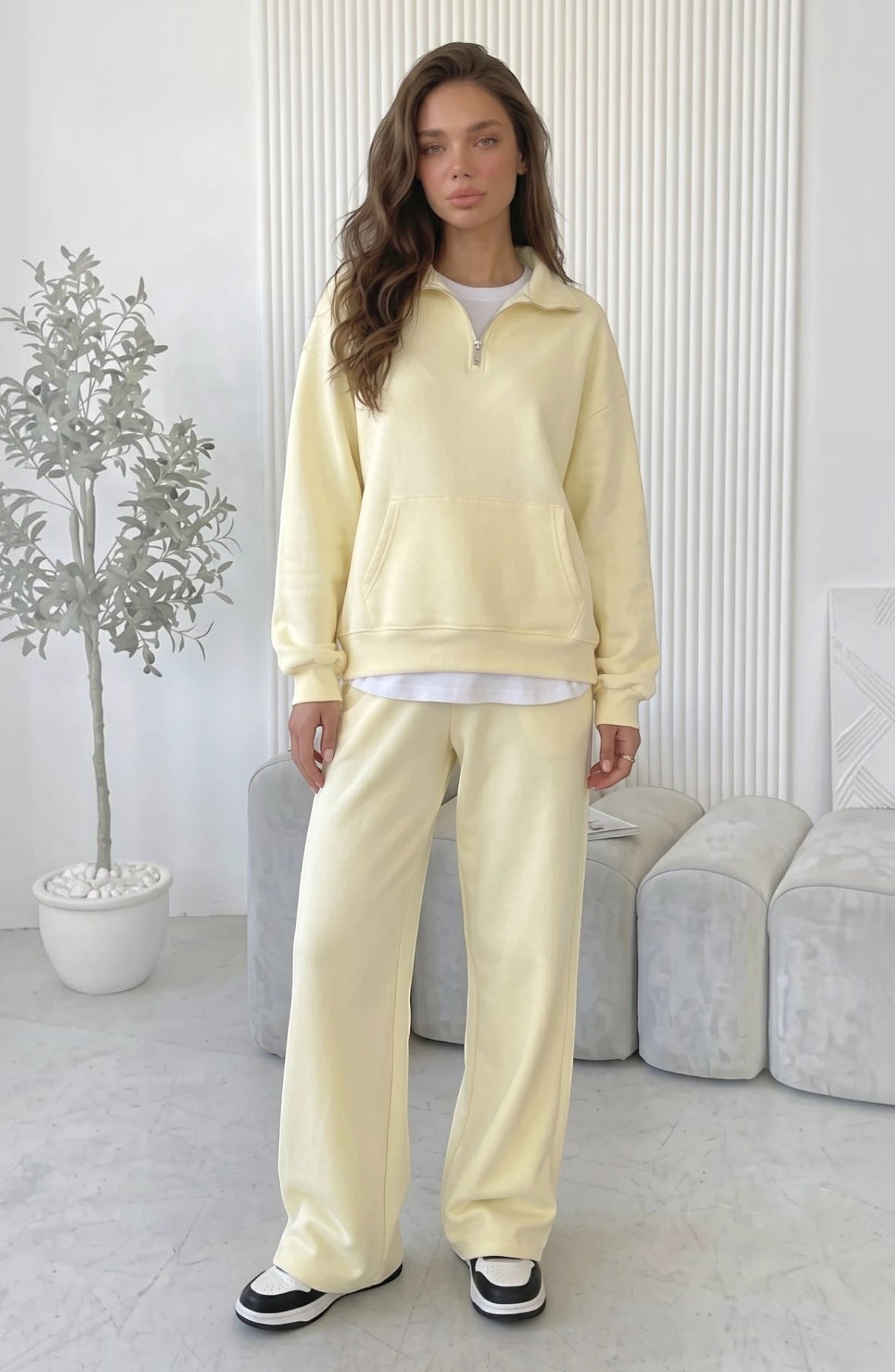Cotton Knit Lounge Set - LORVENES