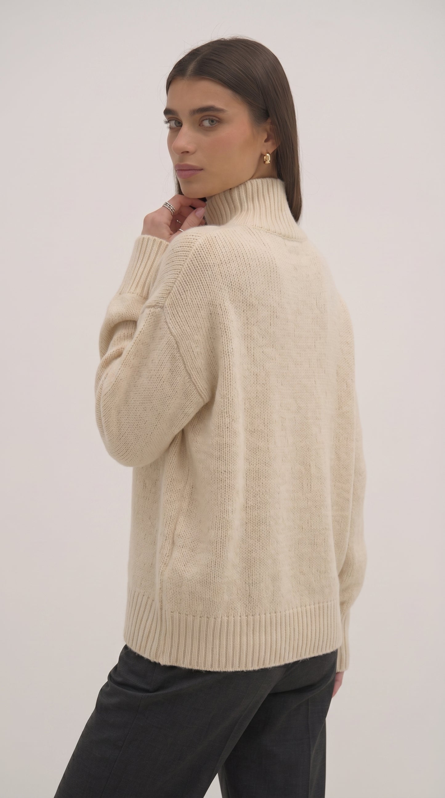 Luxe Rib Turtleneck