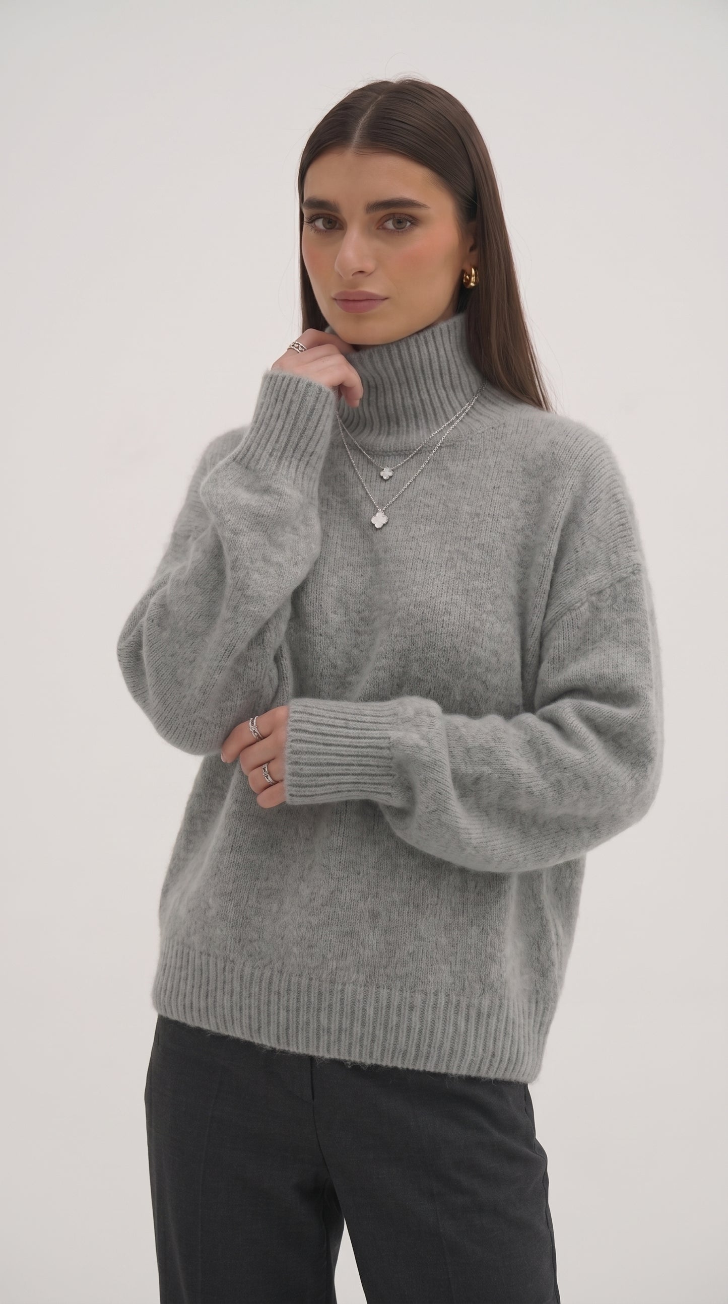 Luxe Rib Turtleneck