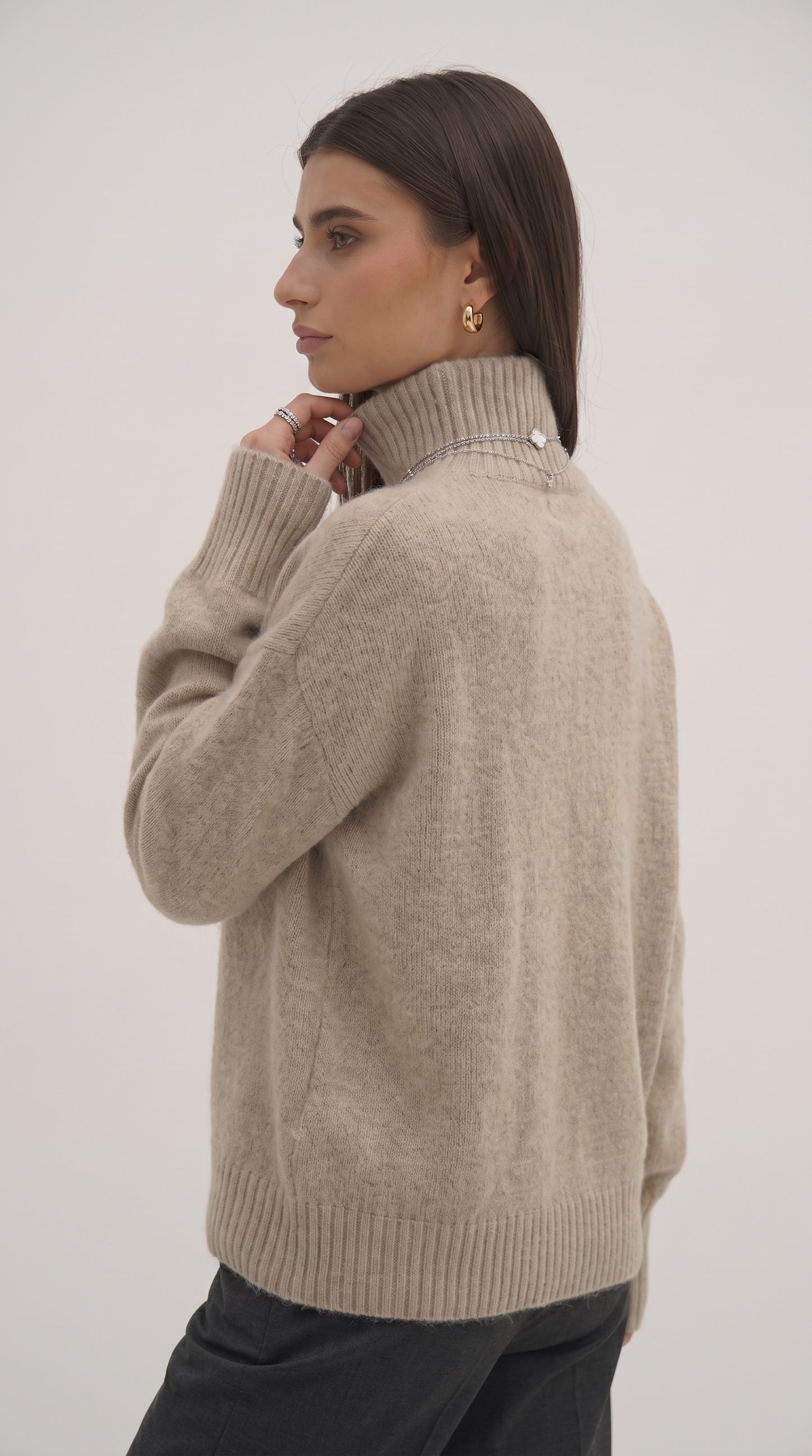 Luxe Rib Turtleneck