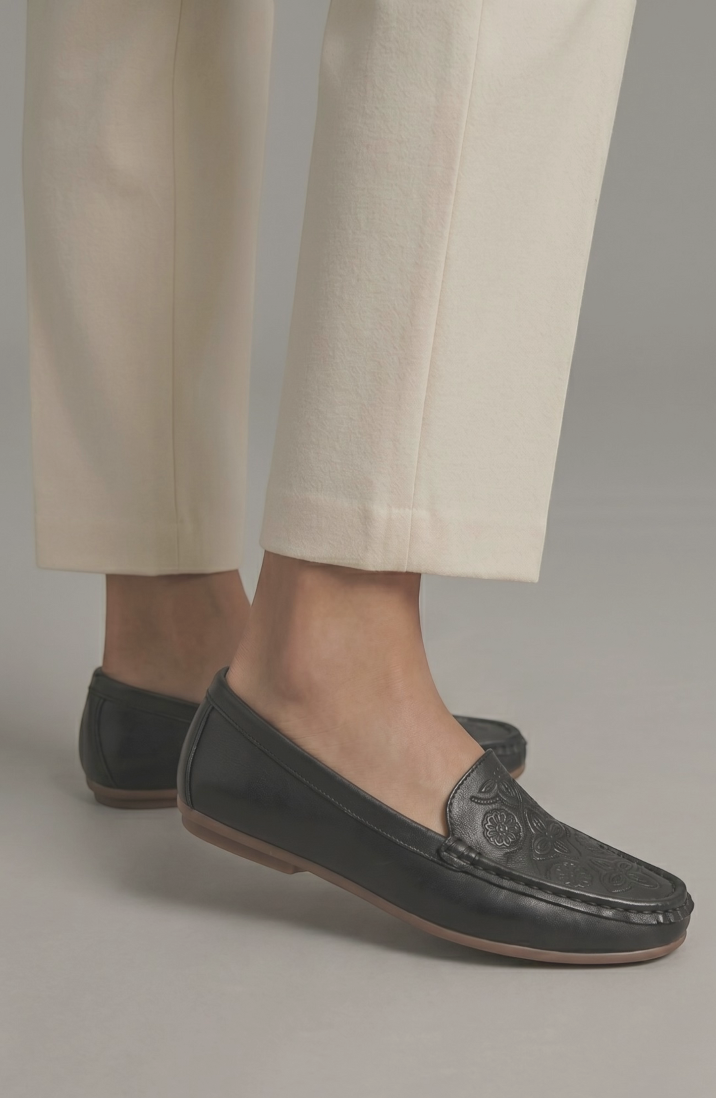 Embroidered Comfort Loafers