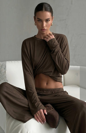 Knit Pajama Lounge Set