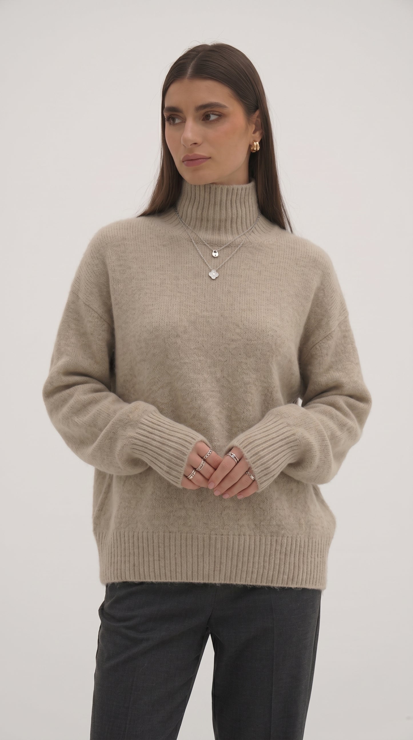 Luxe Rib Turtleneck
