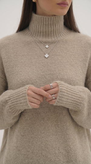 Luxe Rib Turtleneck