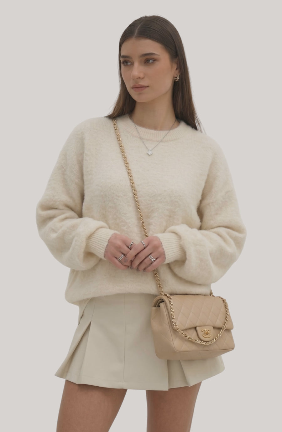 Textured Knit Pullover