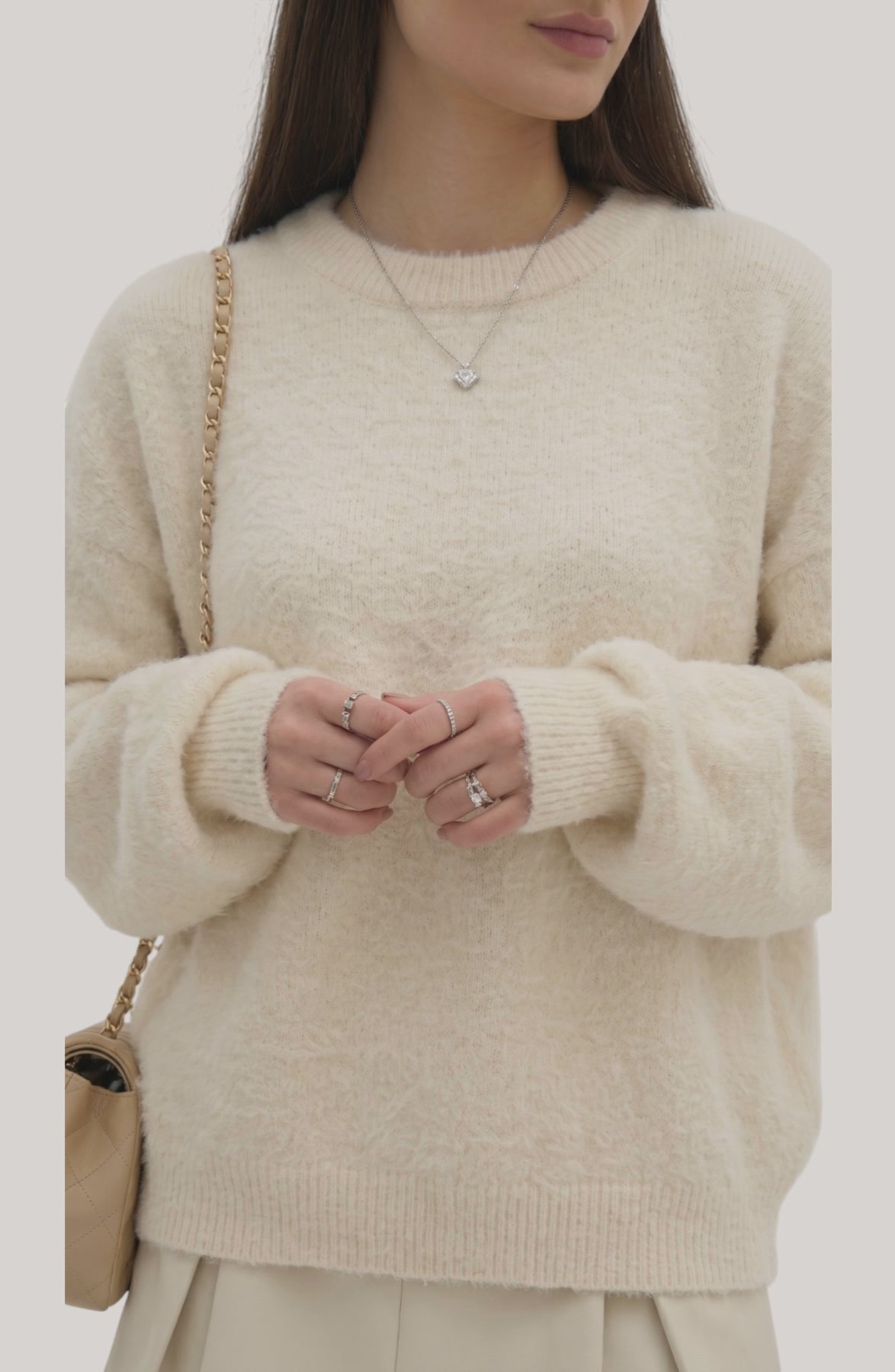 Textured Knit Pullover