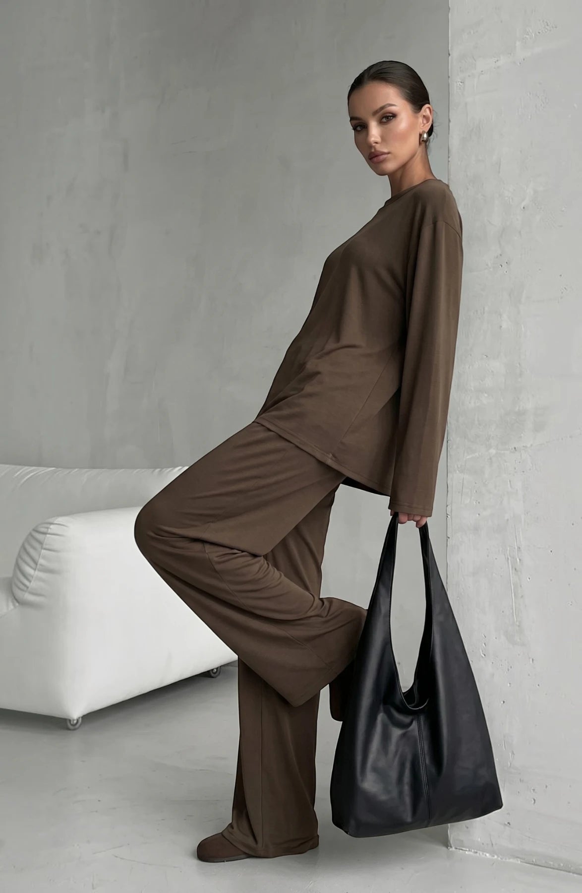 Knit Pajama Lounge Set