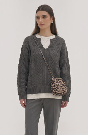 Soft Ribbed Sweater