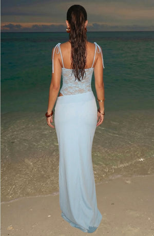LORVENES glitter party dress featuring a shimmering fabric, sleeveless design, and a fitted silhouette for festive occasions.