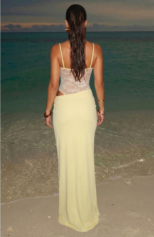 LORVENES glitter party dress with sparkly fabric and sleeveless design, perfect for festive occasions and celebrations.